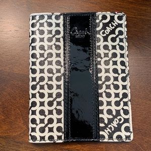 Coach passport holder